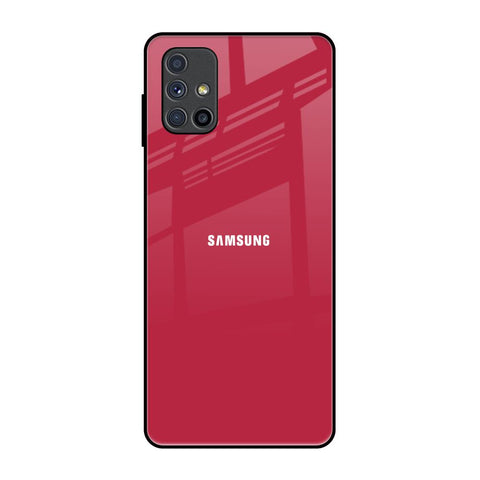 Solo Maroon Glossy case for Samsung Galaxy M51