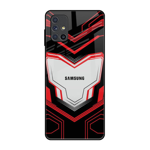 Quantum Suit Glossy Case For Samsung Galaxy M51