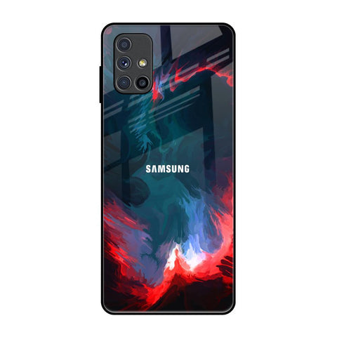 Brush Art Glossy Case For Samsung Galaxy M51