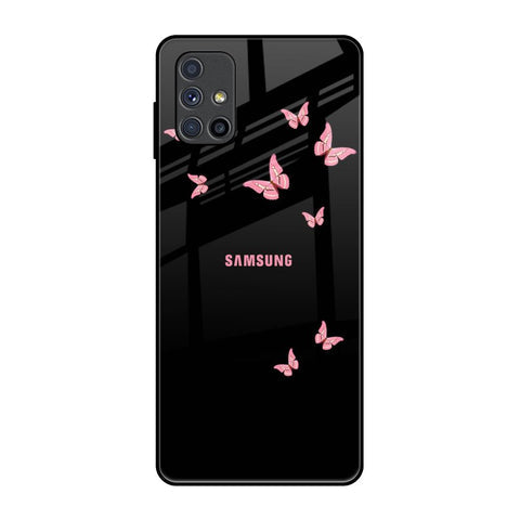 Fly Butterfly Glossy Case for Samsung Galaxy M51