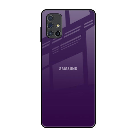 Dark Purple Glossy Case for Samsung Galaxy M51