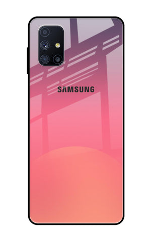 Sunset Orange Glossy Case for Samsung Galaxy M51