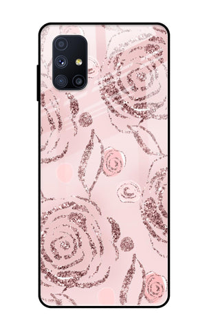 Shimmer Roses Glossy case for Samsung Galaxy M51