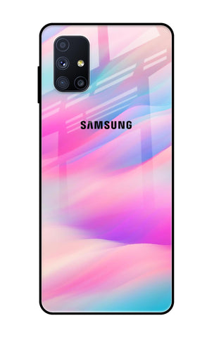 Colorful Waves Glossy case for Samsung Galaxy M51