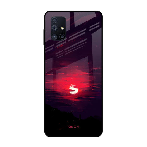 Morning Red Sky Glossy Case For Samsung Galaxy M51
