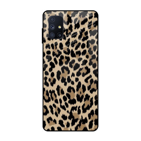 Leopard Seamless Glossy Case For Samsung Galaxy M51