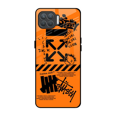 Anti Social Club Glossy Case for Oppo F17 Pro