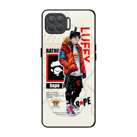 Bape Luffy Glossy Case for Oppo F17 Pro