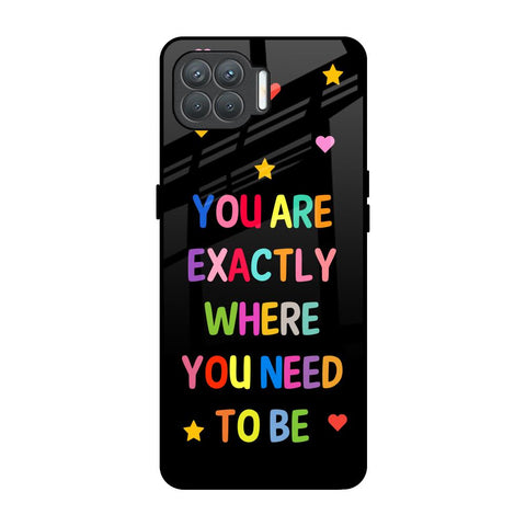 Magical Words Glossy Case for Oppo F17 Pro