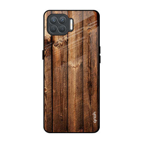 Timber Printed Glossy Case for Oppo F17 Pro