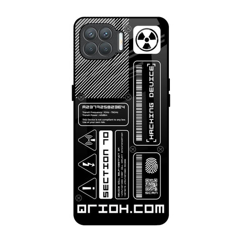 Futuristic Art Glossy Case for Oppo F17 Pro