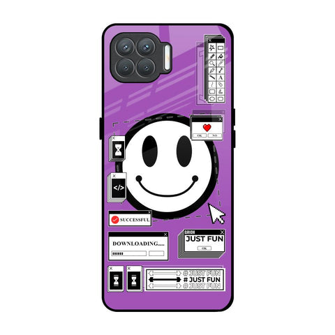 Code with Smile Glossy Case for Oppo F17 Pro