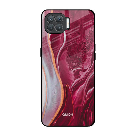 Crimson Ruby Glossy Case for Oppo F17 Pro
