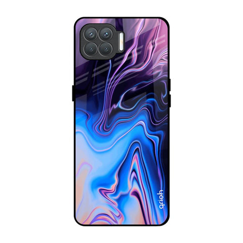 Psychic Texture Glossy Case for Oppo F17 Pro