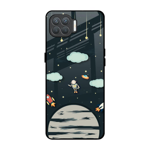 Astronaut Dream Glossy Case For Oppo F17 Pro