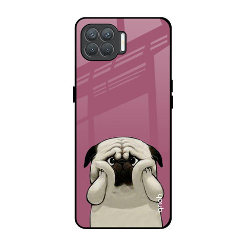 Funny Pug Face Glossy Case For Oppo F17 Pro