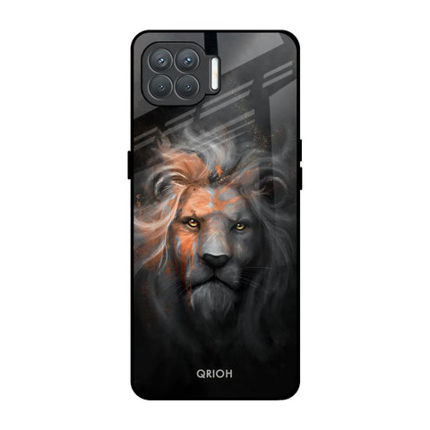 Devil Lion Glossy Case for Oppo F17 Pro