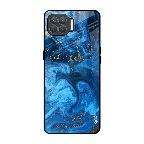 Gold Sprinkle Glossy Case for Oppo F17 Pro