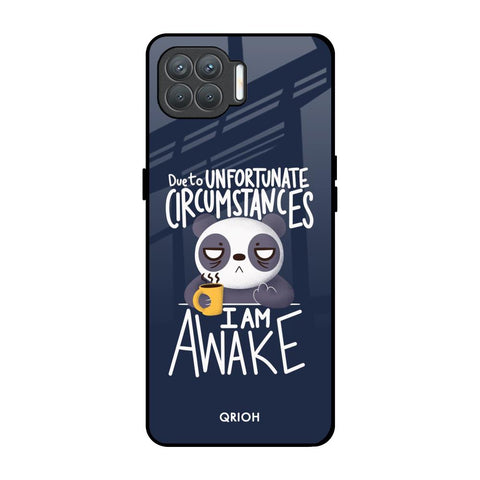 Struggling Panda Glossy Case for Oppo F17 Pro