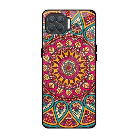 Elegant Mandala Glossy Case for Oppo F17 Pro