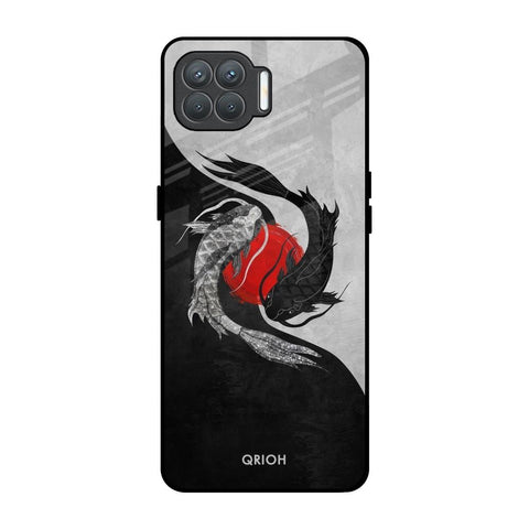 Japanese Art Glossy Case for Oppo F17 Pro