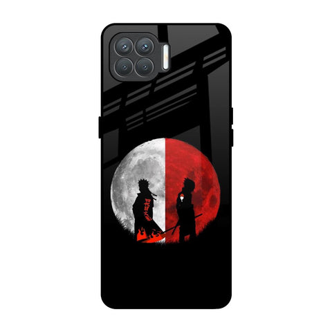 Anime Red Moon Glossy Case for Oppo F17 Pro