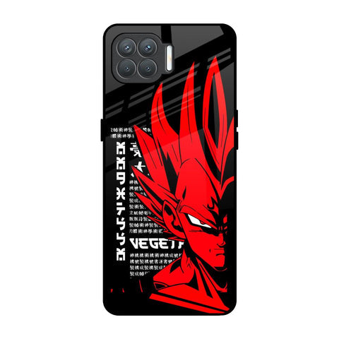 Red Vegeta Glossy Case for Oppo F17 Pro