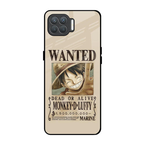 Luffy Wanted Glossy Case for Oppo F17 Pro