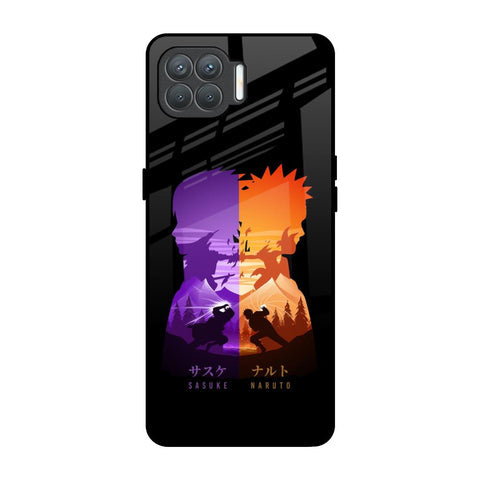 Minimalist Anime Glossy Case for Oppo F17 Pro