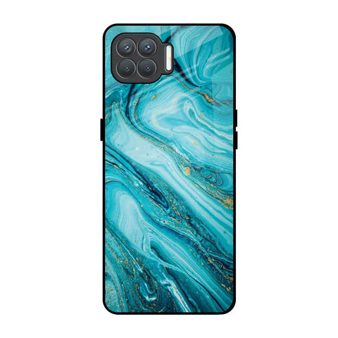 Ocean Marble Glossy Case for Oppo F17 Pro