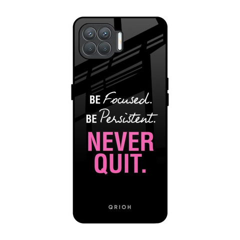 Be Focused Glossy Case for Oppo F17 Pro