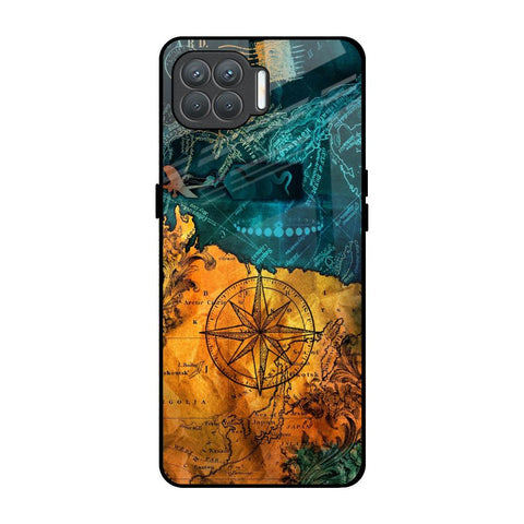 Architecture Map Glossy Case for Oppo F17 Pro
