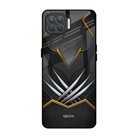 Black Warrior Glossy Case for Oppo F17 Pro