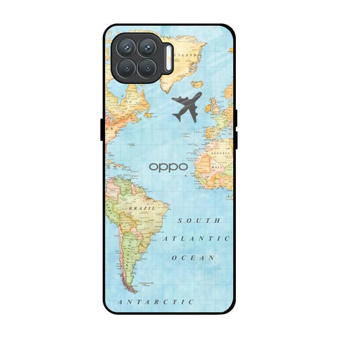 Fly Around The World Glossy Case for Oppo F17 Pro