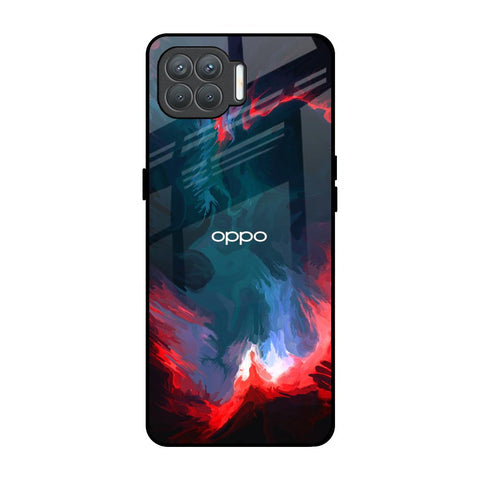 Brush Art Glossy Case For Oppo F17 Pro