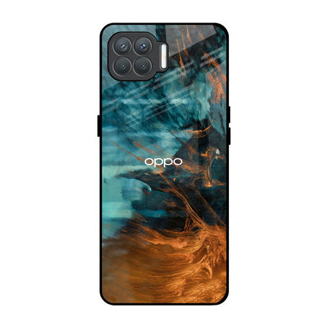 Golden Splash Glossy Case for Oppo F17 Pro