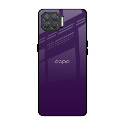 Dark Purple Glossy Case for Oppo F17 Pro