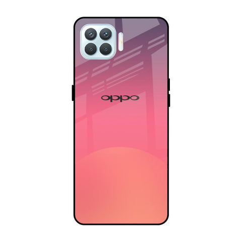 Sunset Orange Glossy Case for Oppo F17 Pro