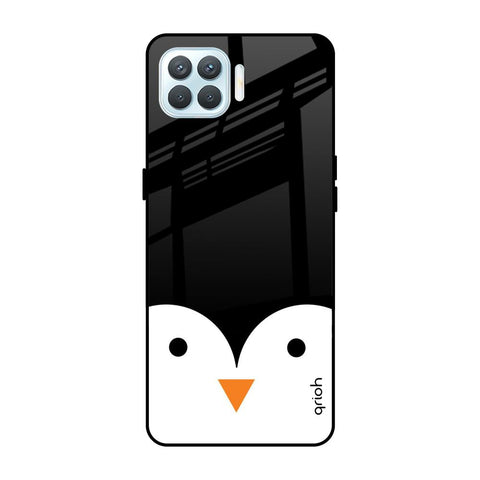 Cute Penguin Glossy Case for Oppo F17 Pro