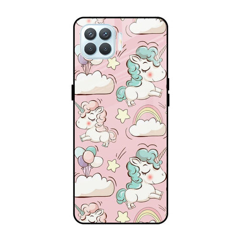 Balloon Unicorn Glossy case for Oppo F17 Pro