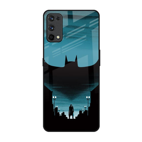 Cyan Bat Glossy Case for Realme 7 Pro