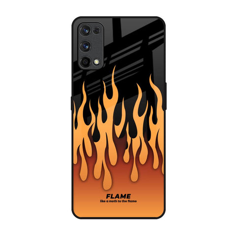 Fire Flame Glossy Case for Realme 7 Pro