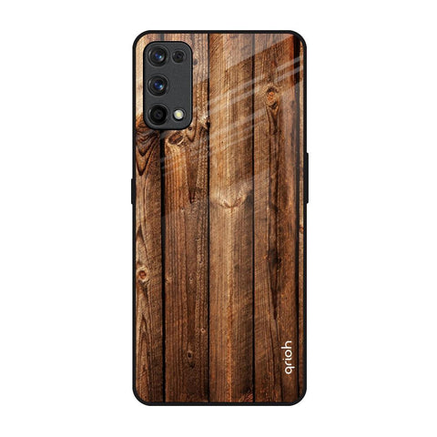 Timber Printed Glossy Case for Realme 7 Pro