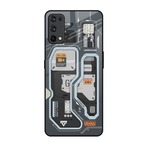 Retro Futuristic Glossy Case for Realme 7 Pro