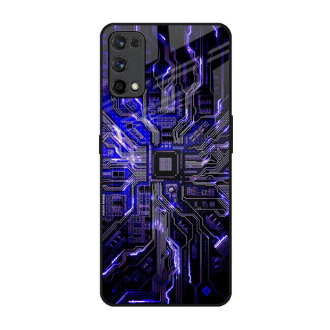 Techno Color Pattern Glossy Case For Realme 7 Pro