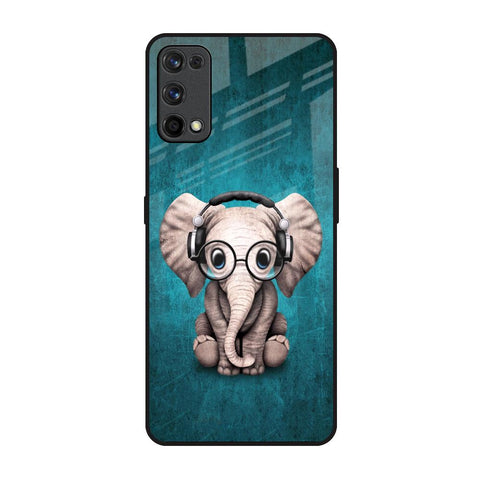 Adorable Baby Elephant Glossy Case For Realme 7 Pro