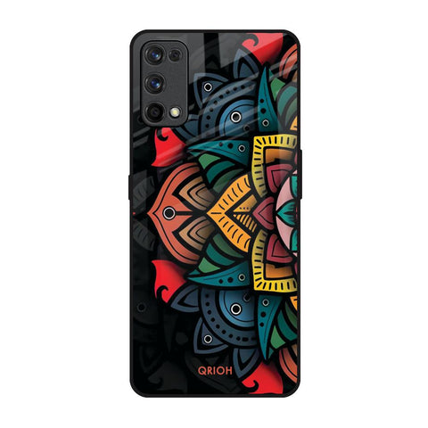 Retro Gorgeous Flower Glossy Case for Realme 7 Pro