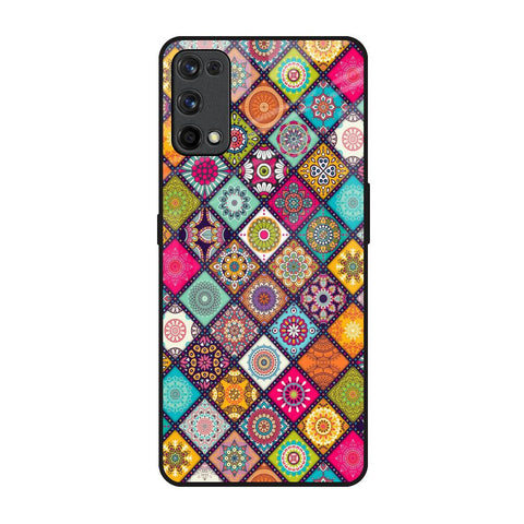 Multicolor Mandala Glossy Case for Realme 7 Pro