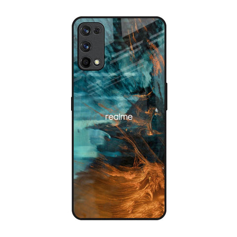 Golden Splash Glossy Case for Realme 7 Pro