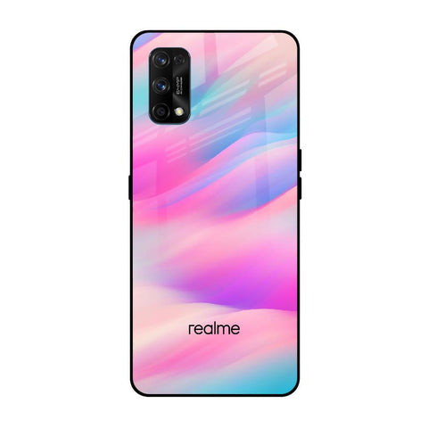 Colorful Waves Glossy case for Realme 7 Pro